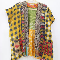 Kantha Sunshine Short Kimono 1184
