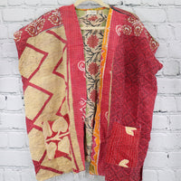 Kantha Sunshine Short Kimono 0965