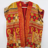 Kantha Sunshine Short Kimono 1188