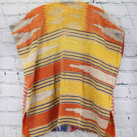 Kantha Sunshine Short Kimono 0990
