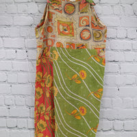 Kantha Overall Dress Size Curvy 0962