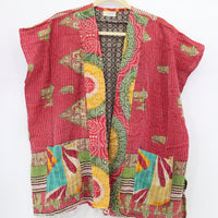 Kantha Sunshine Short Kimono 1189