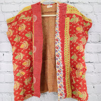 Kantha Sunshine Short Kimono 0970