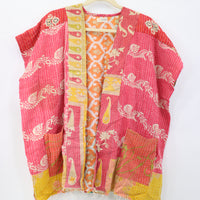 Kantha Sunshine Short Kimono 1192