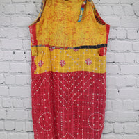 Kantha Overall Dress Size Curvy 0980