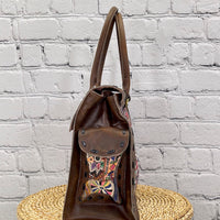 Banjara Leather Doctor Bag (Brown) 0250