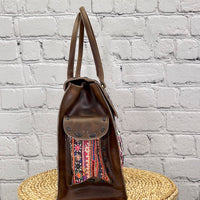 Banjara Leather Doctor Bag (Brown) 0250