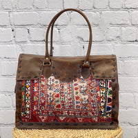 Banjara Leather Doctor Bag (Brown) 0252