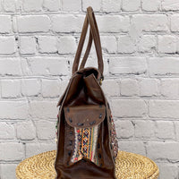 Banjara Leather Doctor Bag (Brown) 0252