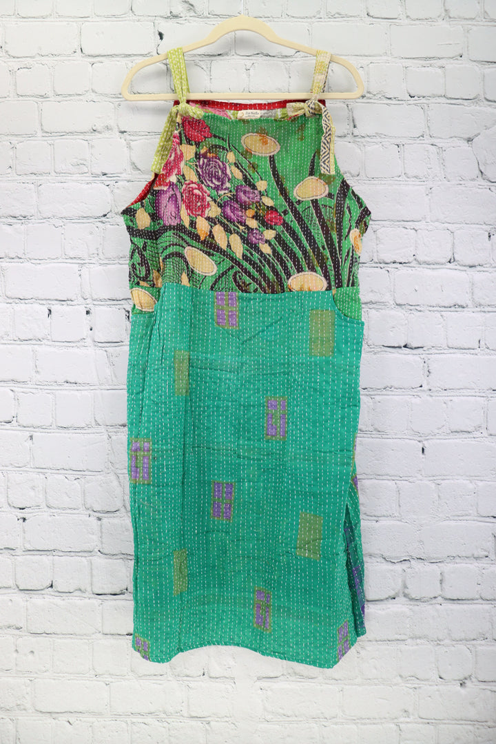 Kantha Overall Dress Size Curvy