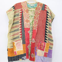Kantha Sunshine Short Kimono 1174