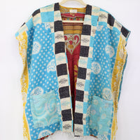 Kantha Sunshine Short Kimono 1175