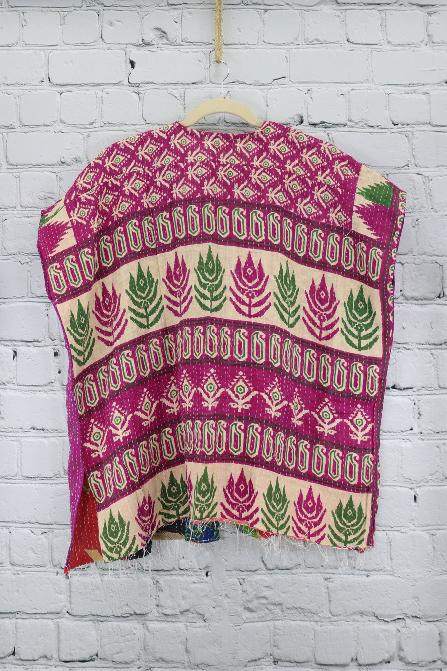 Kantha Sunshine Short Kimono 0963