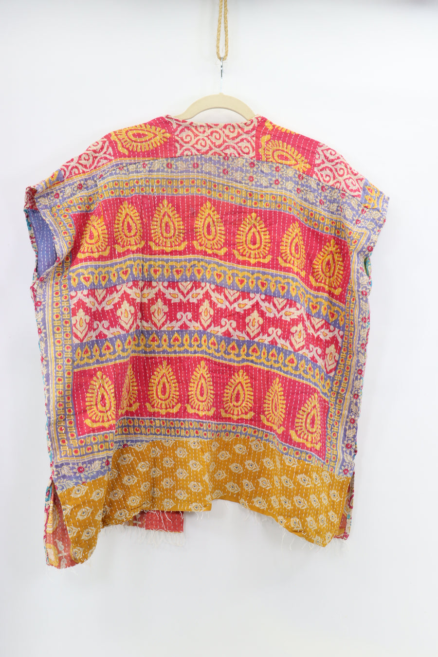 Kantha Sunshine Short Kimono 1185