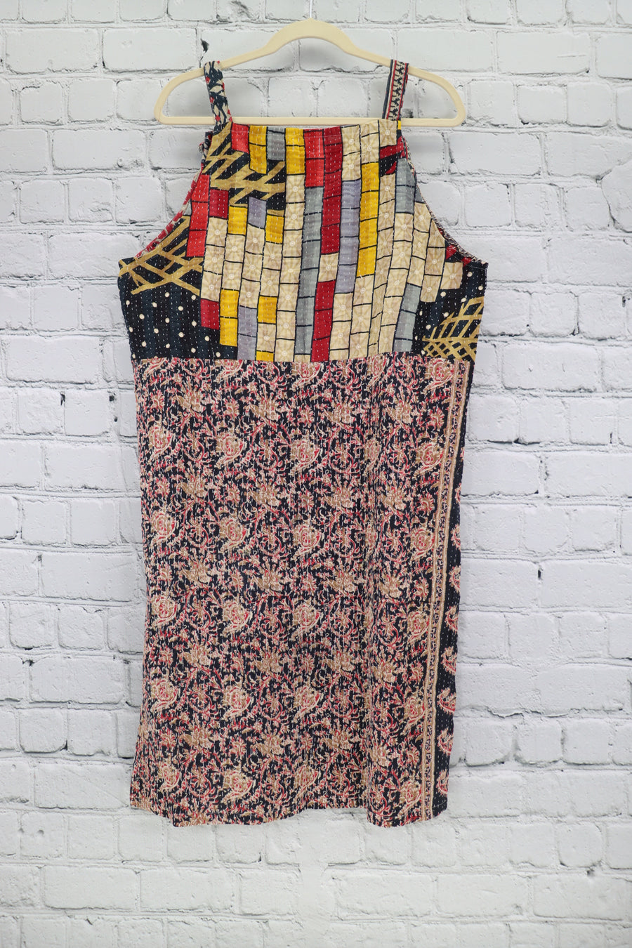 Kantha Overall Dress Size Curvy 0974