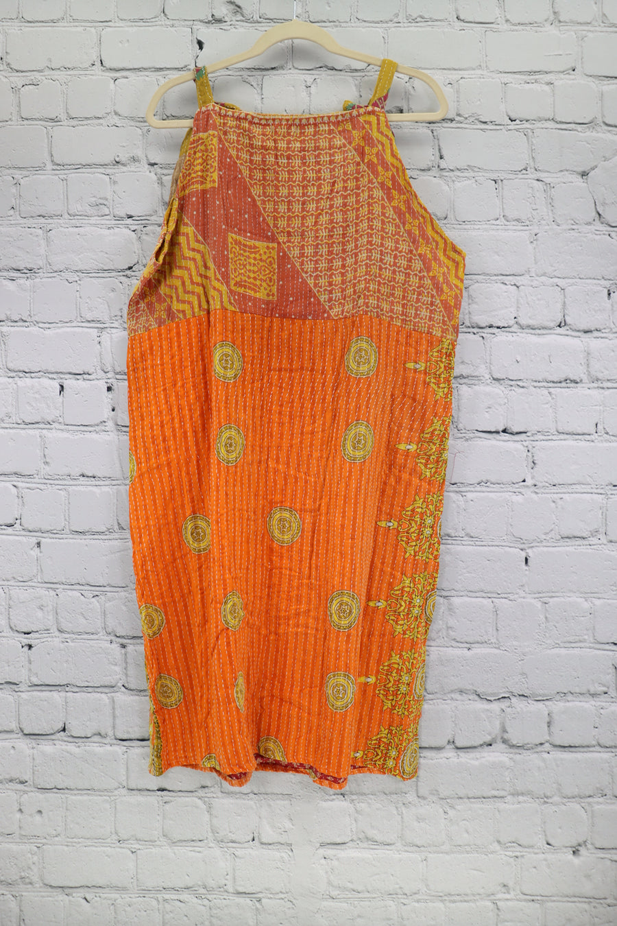 Kantha Overall Dress Size Curvy 0996