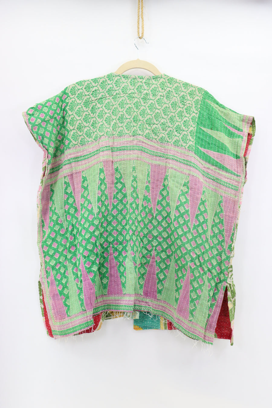 Kantha Sunshine Short Kimono 1176