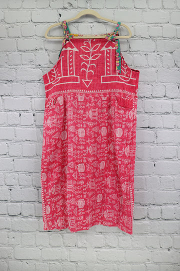 Kantha Overall Dress Size Regular 1001