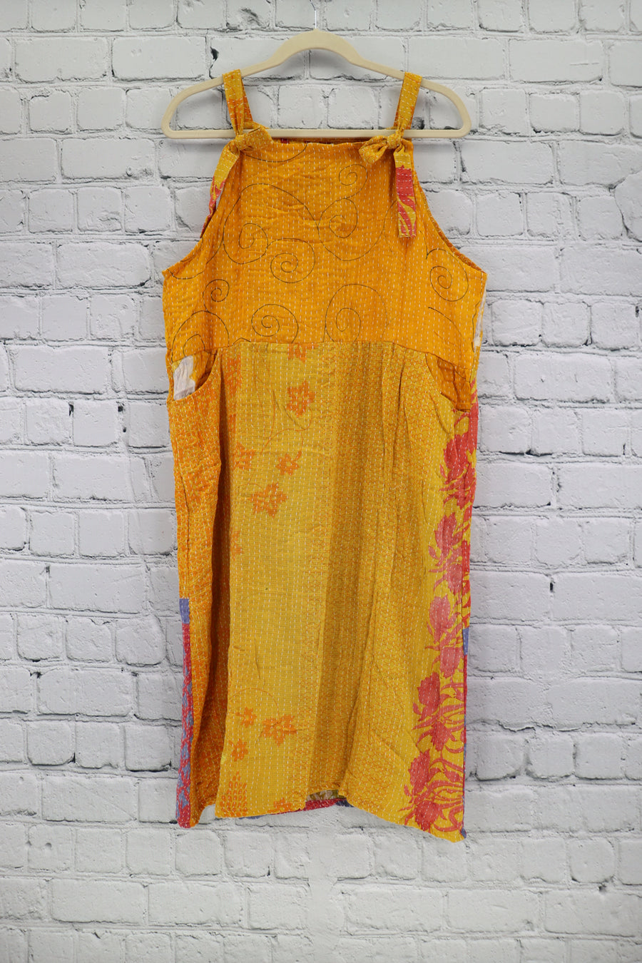 Kantha Overall Dress Size Regular 1002