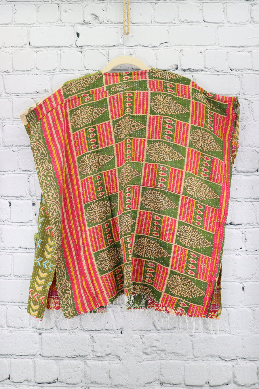 Kantha Sunshine Short Kimono 0991