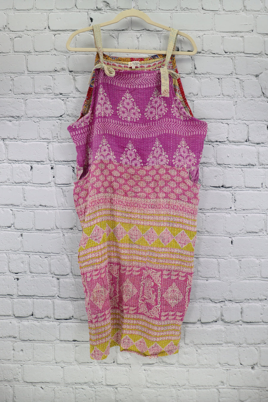 Kantha Overall Dress Size Curvy 0963