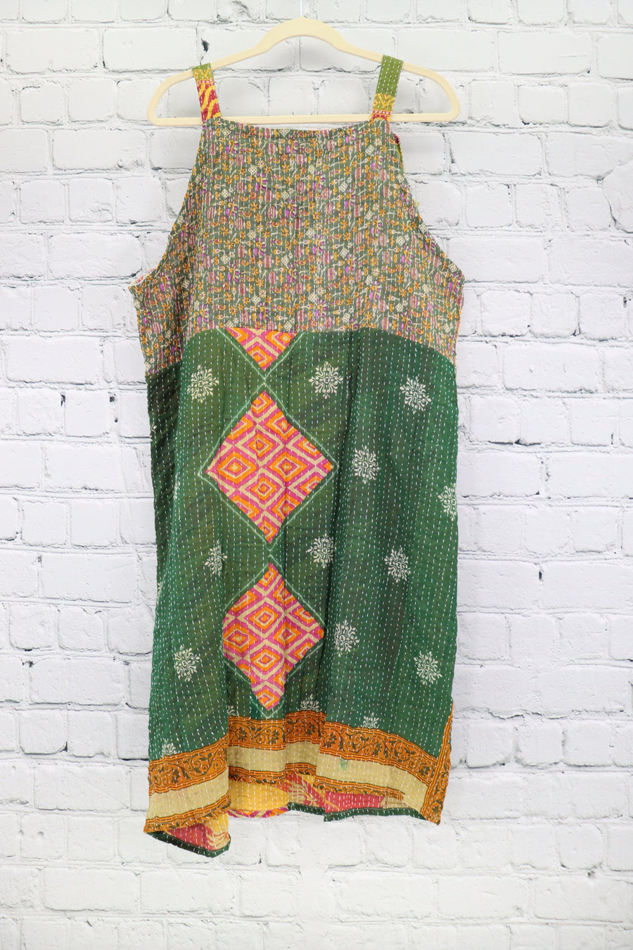 Kantha Overall Dress Size Curvy 0978