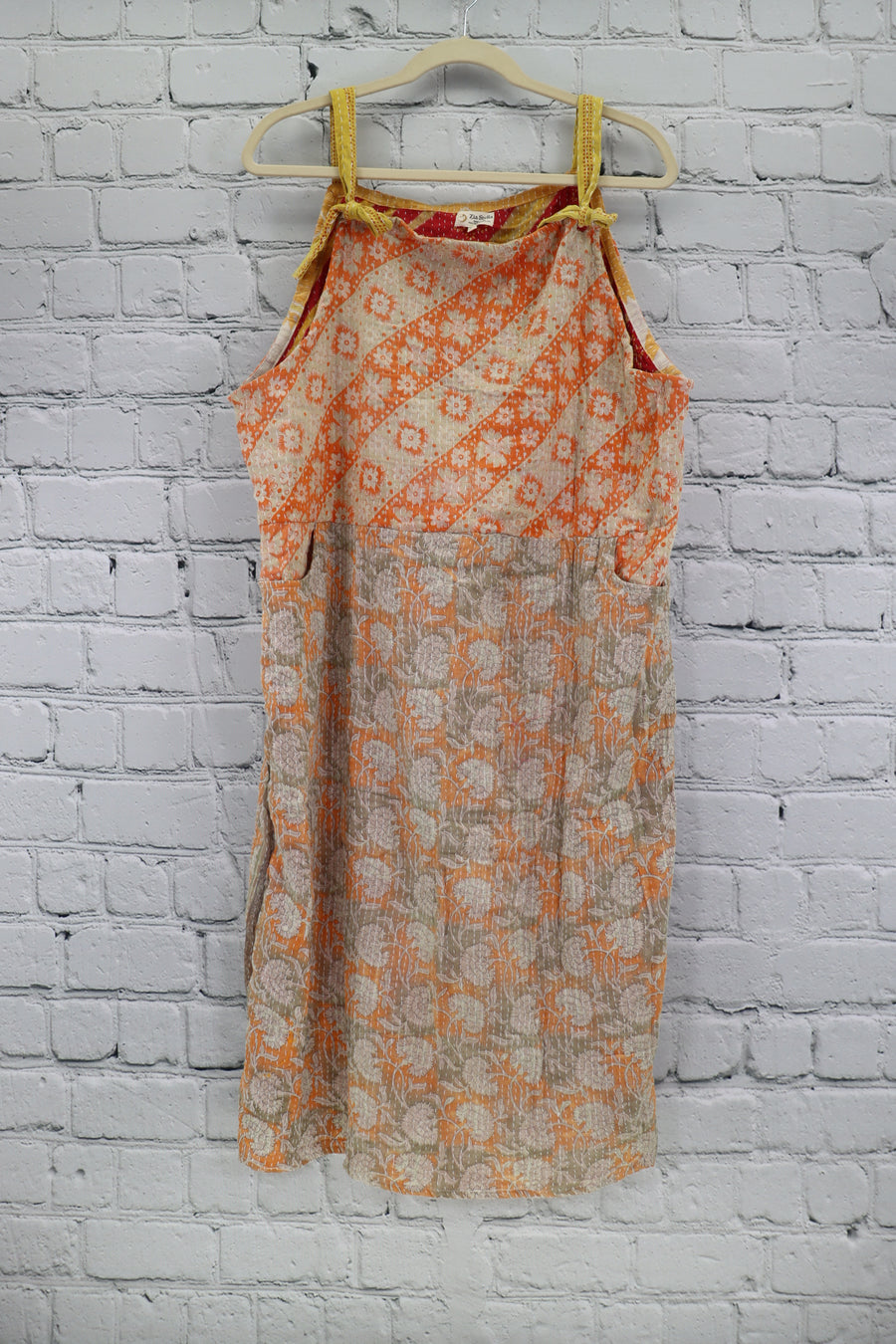 Kantha Overall Dress Size Curvy 0964
