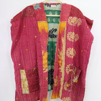 Kantha Sunshine Short Kimono 1180