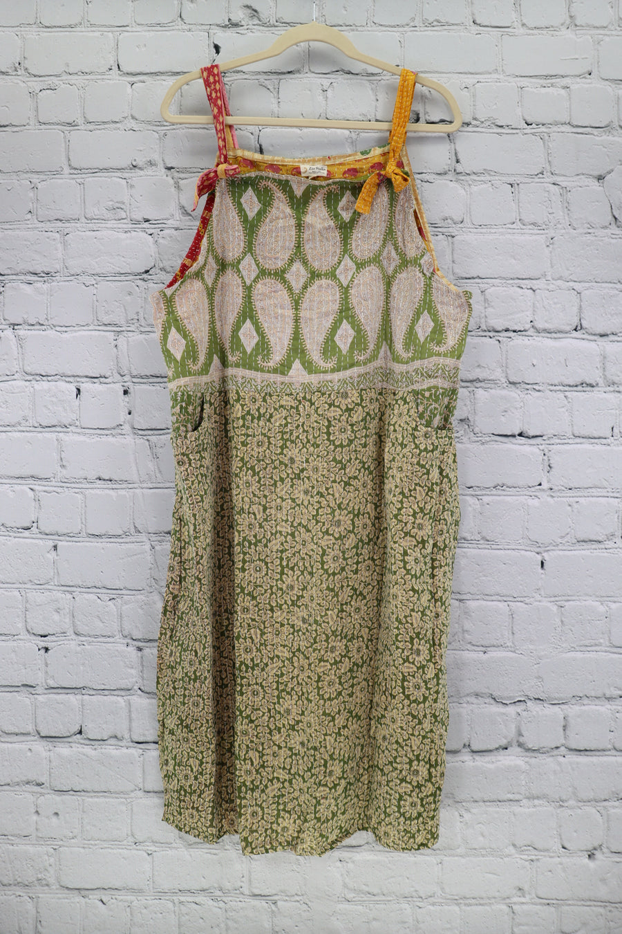 Kantha Overall Dress Size Curvy 0965