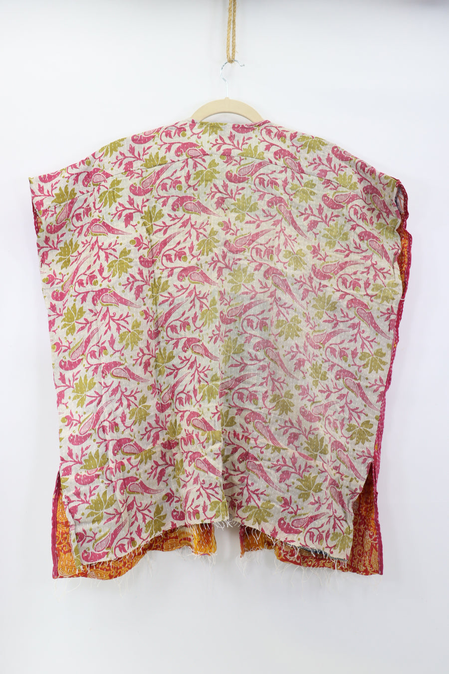 Kantha Sunshine Short Kimono 1180