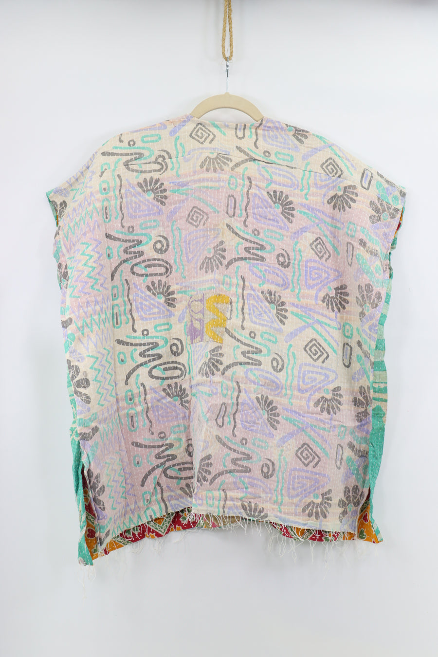 Kantha Sunshine Short Kimono 1161