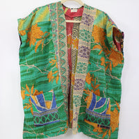 Kantha Sunshine Short Kimono 1162