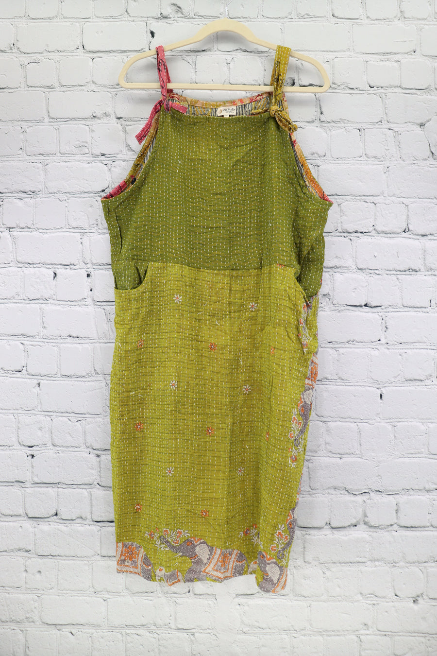 Kantha Overall Dress Size Curvy 0967
