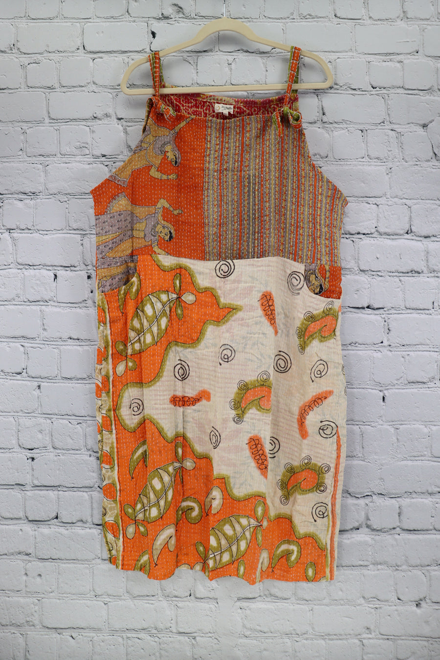 Kantha Overall Dress Size Curvy 0968