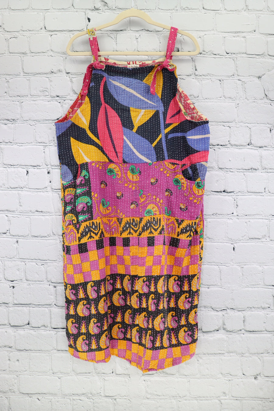 Kantha Overall Dress Size Curvy 0982