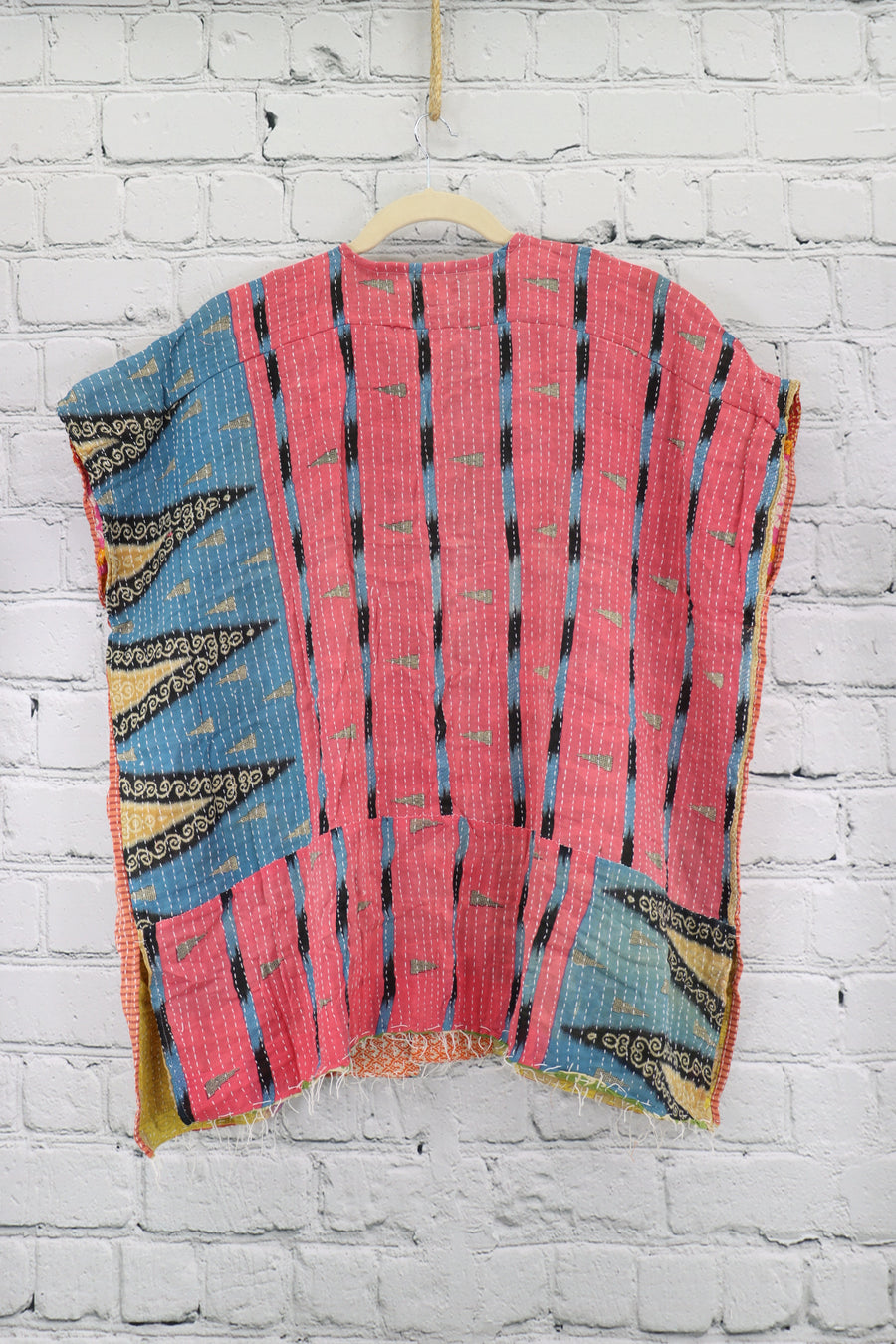 Kantha Sunshine Short Kimono 0996