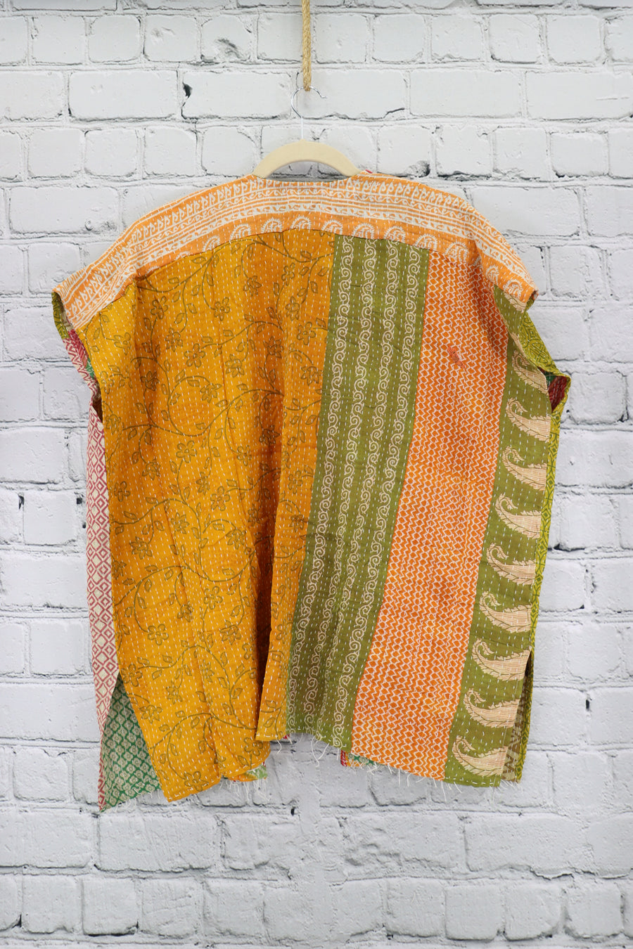 Kantha Sunshine Short Kimono 0972