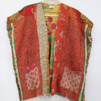 Kantha Sunshine Short Kimono 1164