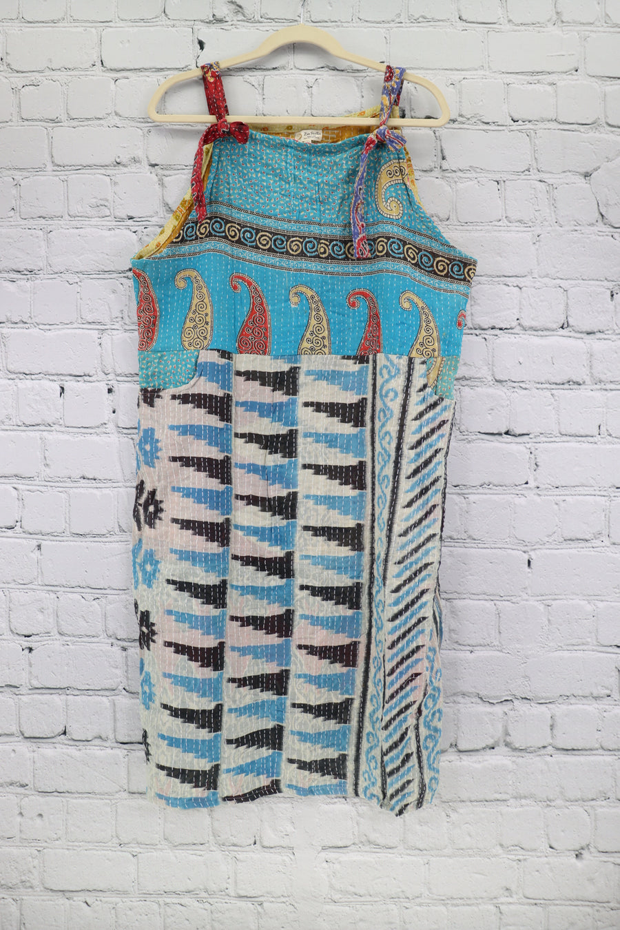 Kantha Overall Dress Size Curvy 0983