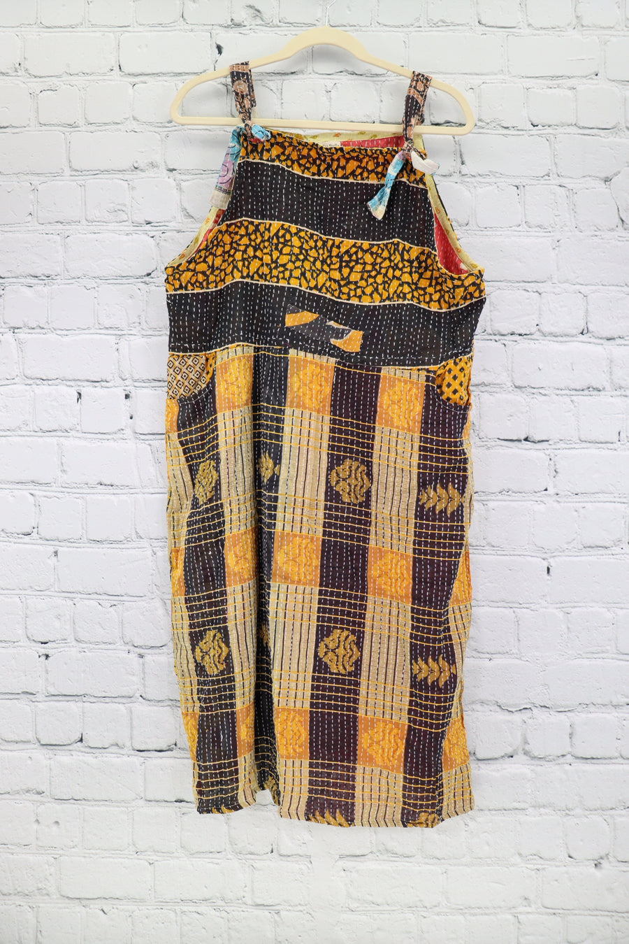 Kantha Overall Dress Size Curvy 0969