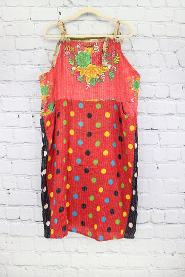 Kantha Overall Dress Size Curvy 0987