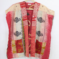 Kantha Sunshine Short Kimono 1169