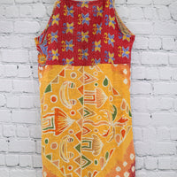Kantha Overall Dress Size Curvy 0989