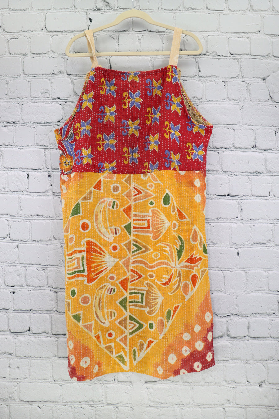 Kantha Overall Dress Size Curvy 0989