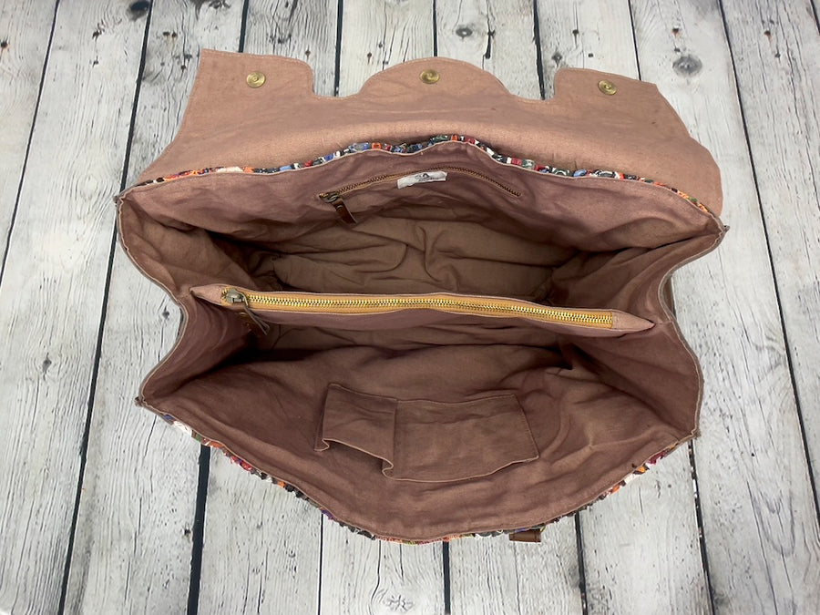 Banjara Leather Doctor Bag (Brown) 0250