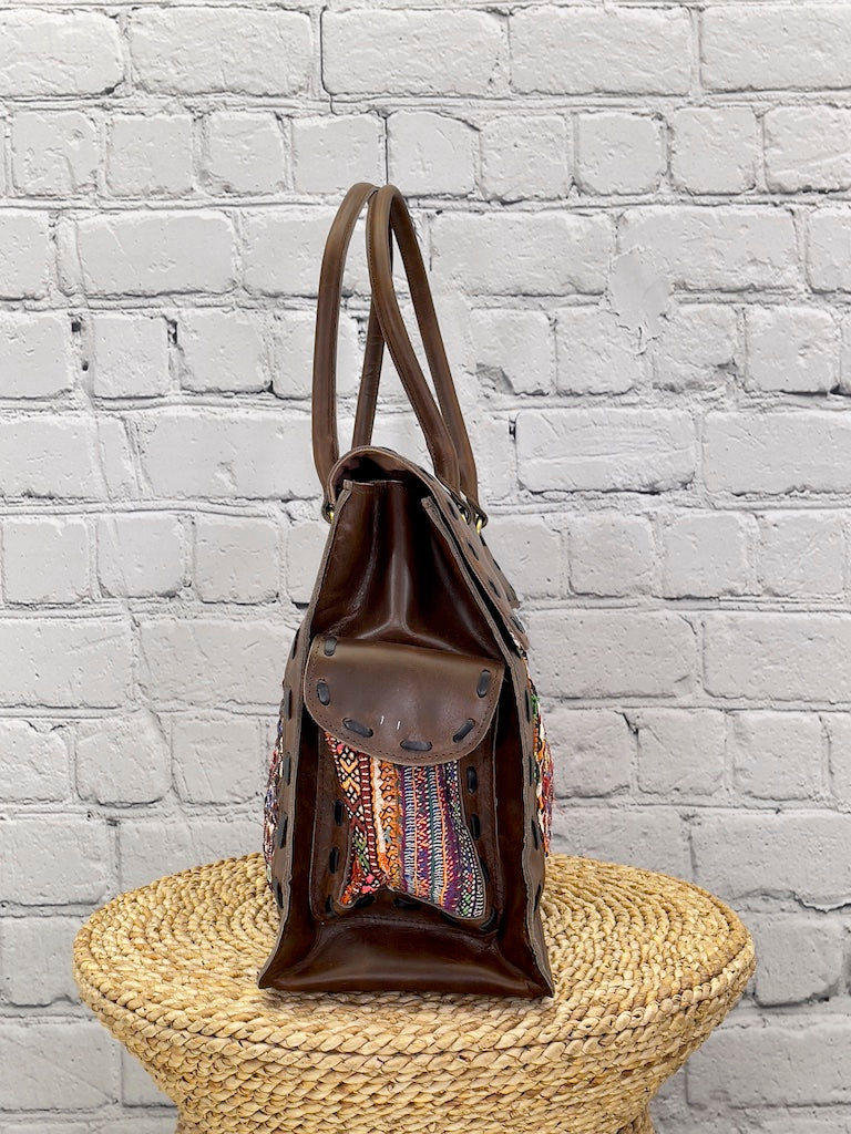 Banjara Leather Doctor Bag (Brown) 0252