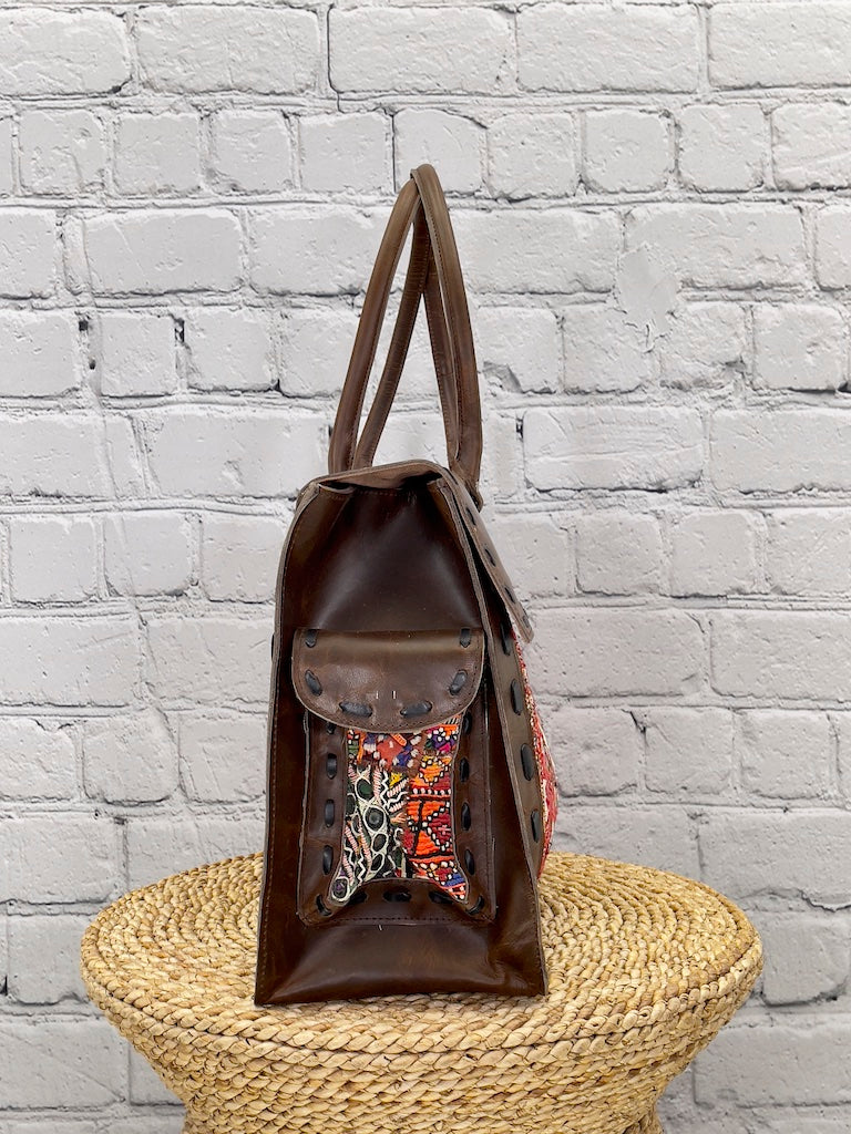 Banjara Leather Doctor Bag (Brown) 0253